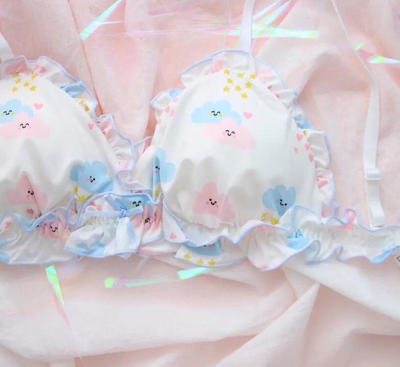 2-piece Kawaii Clouds Lolita Lingerie Set