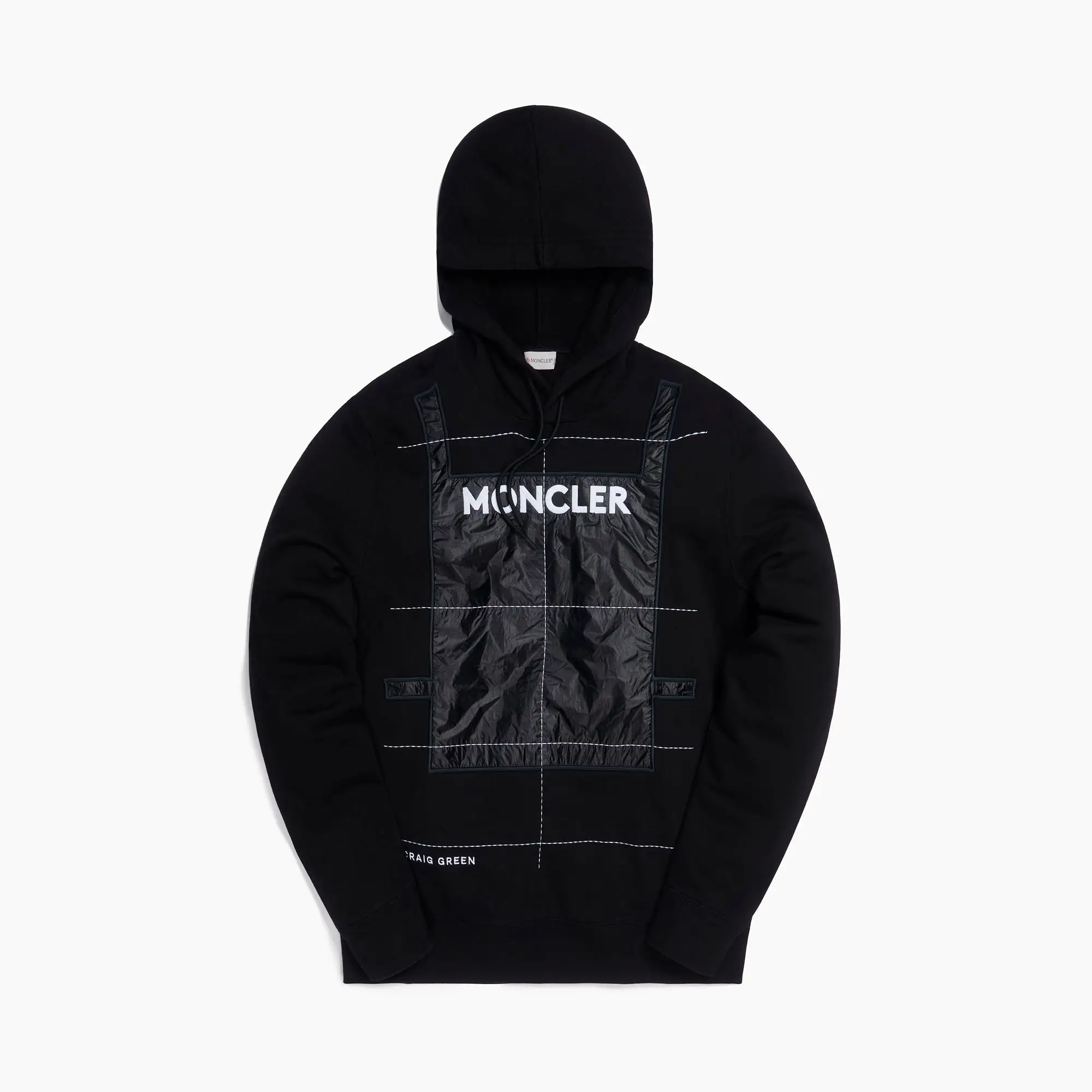 5 Moncler Craig Green Maglia Hoodie - Black