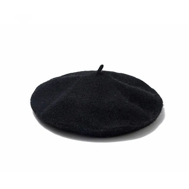 Beret Queen Mousse (Black)