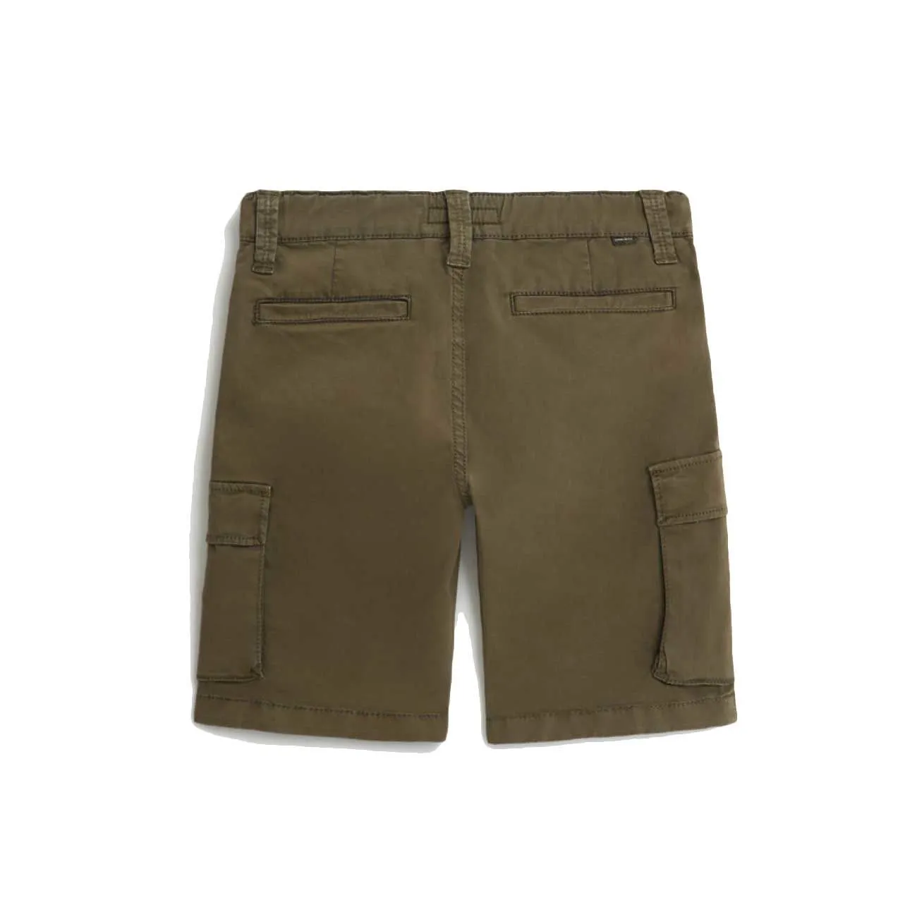 BERMUDA CARGO STRETCH Bambino Army Olive