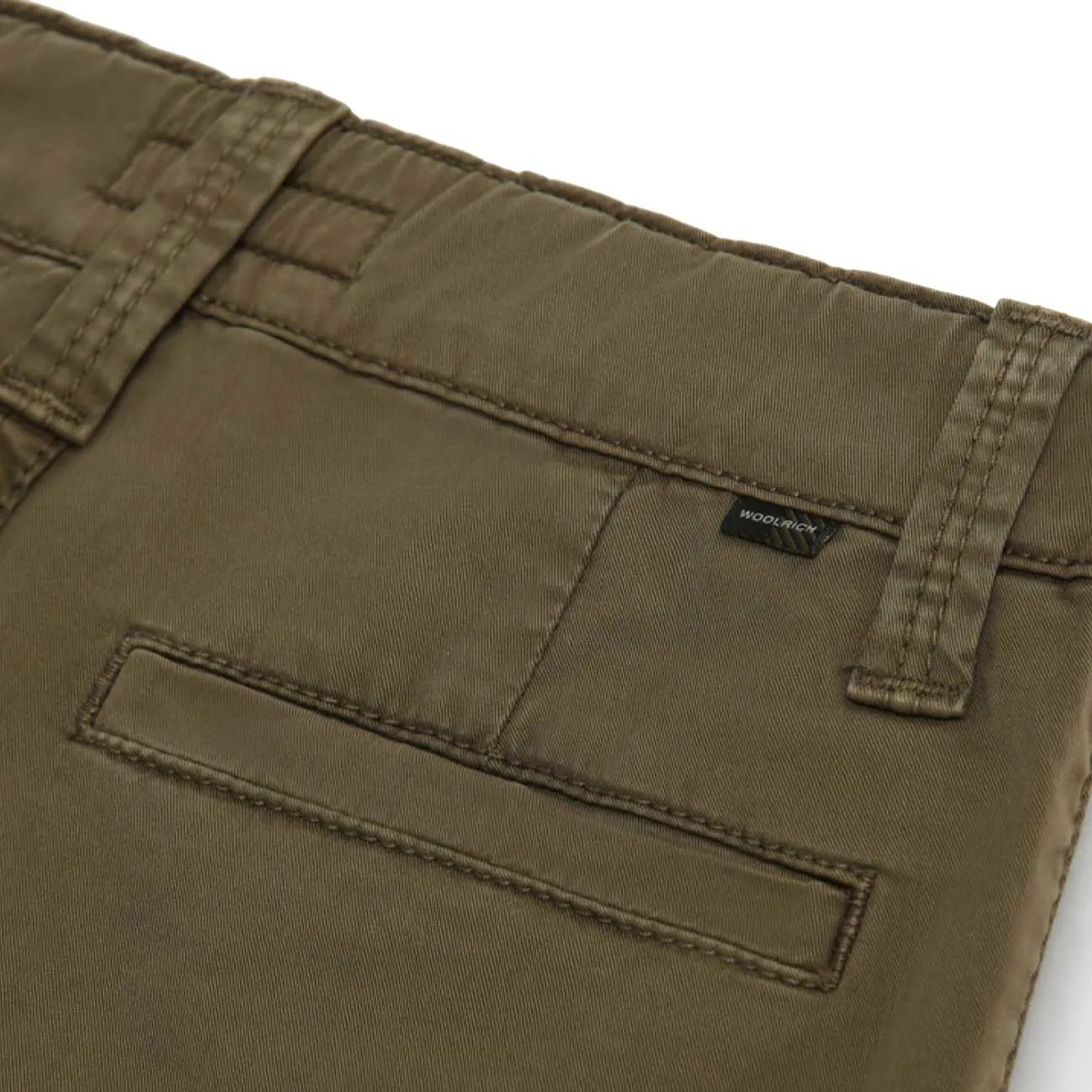 BERMUDA CARGO STRETCH Bambino Army Olive