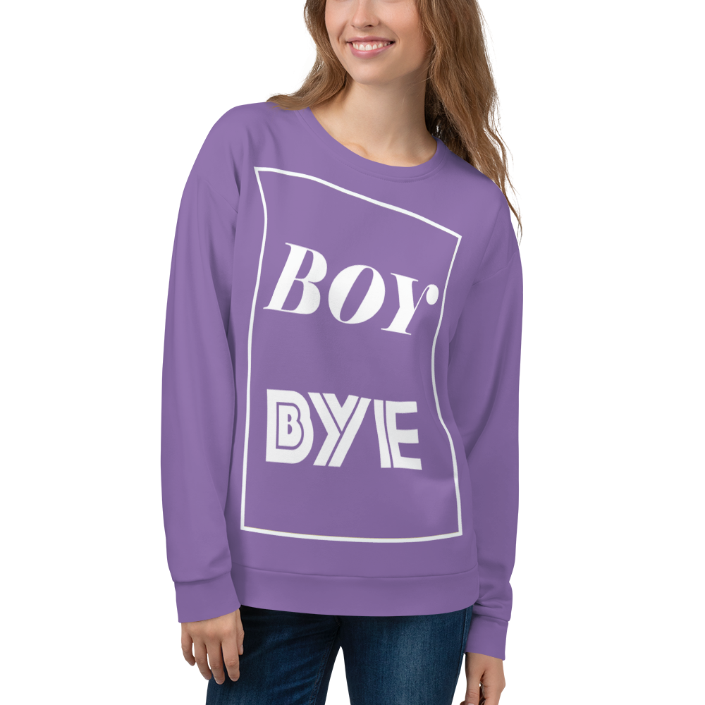 Boy BYE Sweatshirt (Violet)