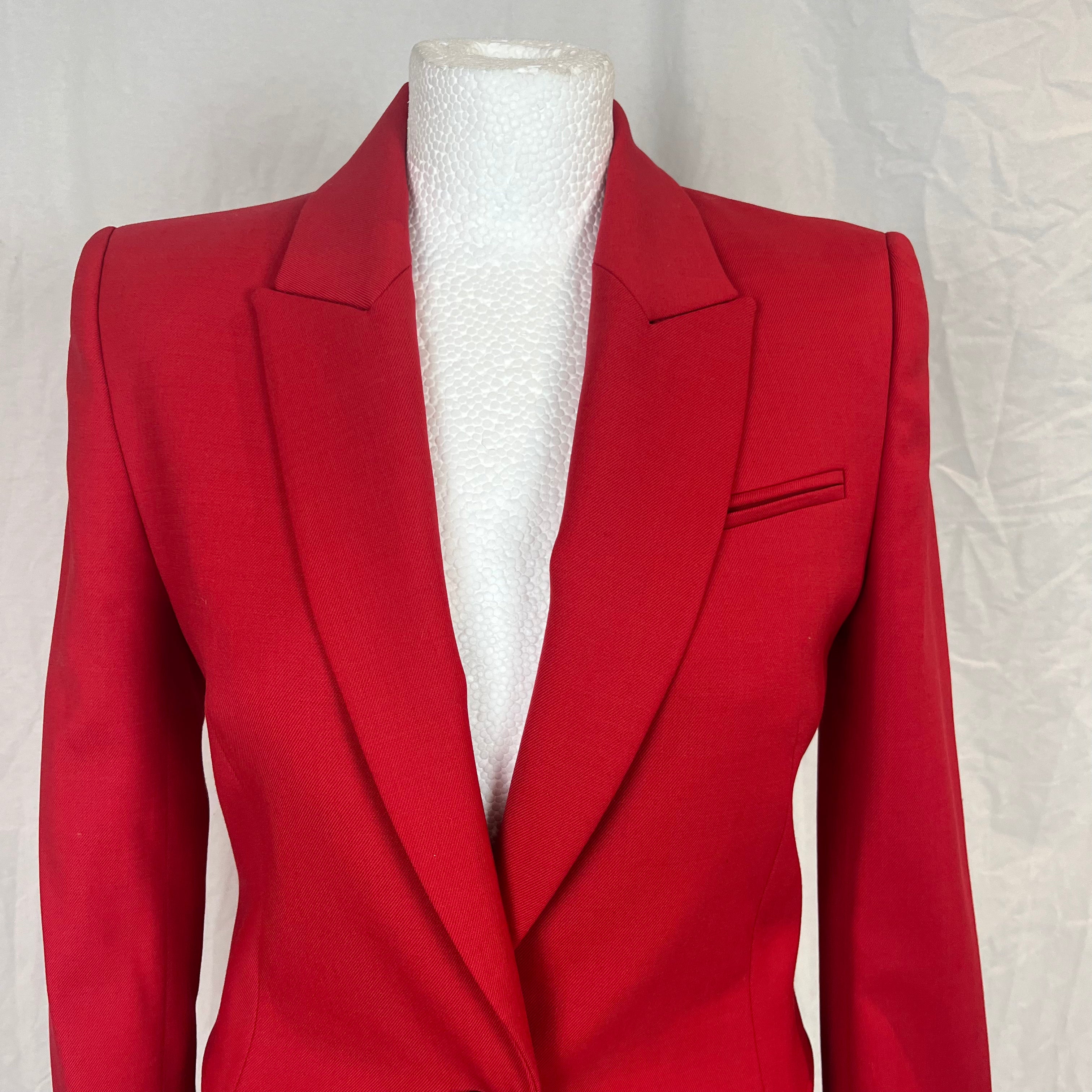 Cefinn Brand New 370 Ruby Red Jamie Jacket XS