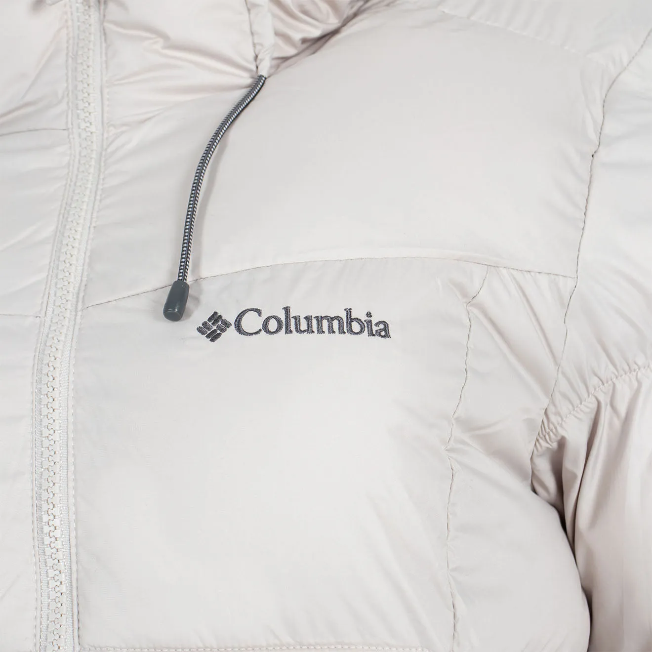 Columbia Pike Lake II Insulated Hooded Puffer Jacket Dark Stone