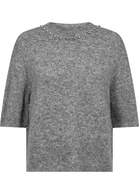 Copenhagen Muse Ibra Pullover - Grey Melange