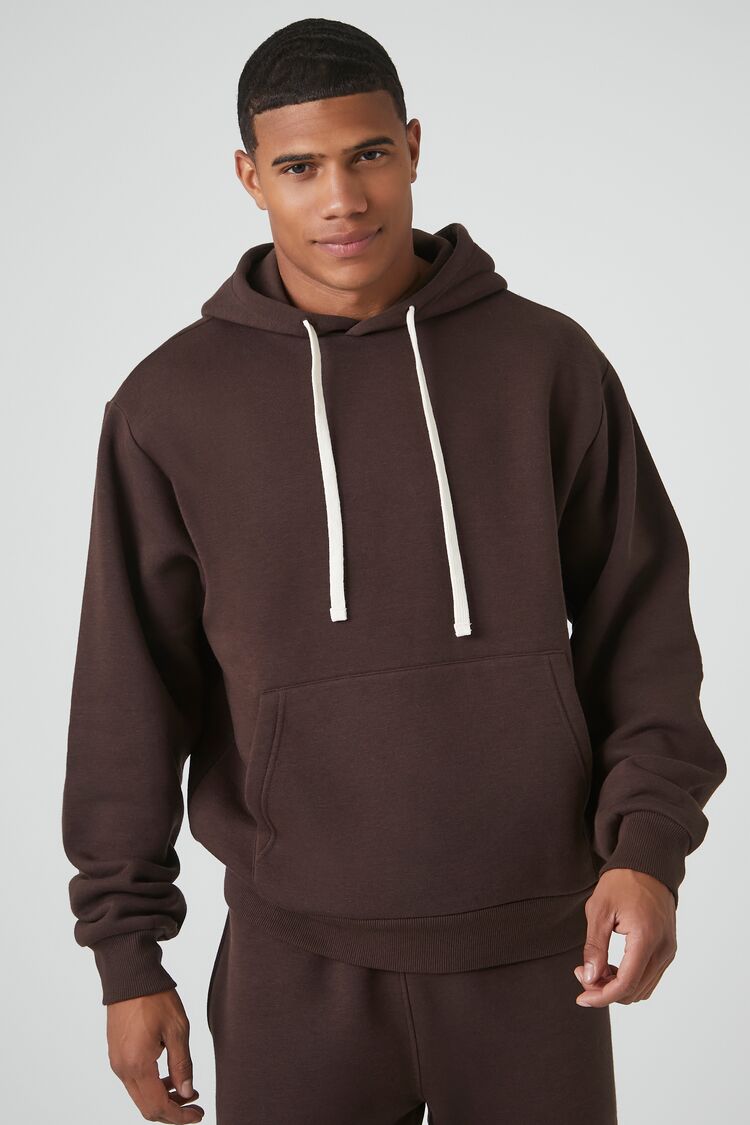 Cotton-Blend Drop-Sleeve Hoodie