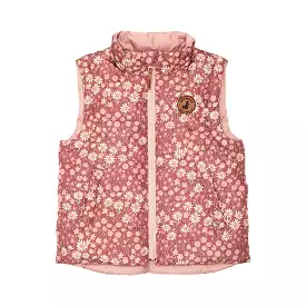 Crywolf Reversible Vest - Rosewood Floral