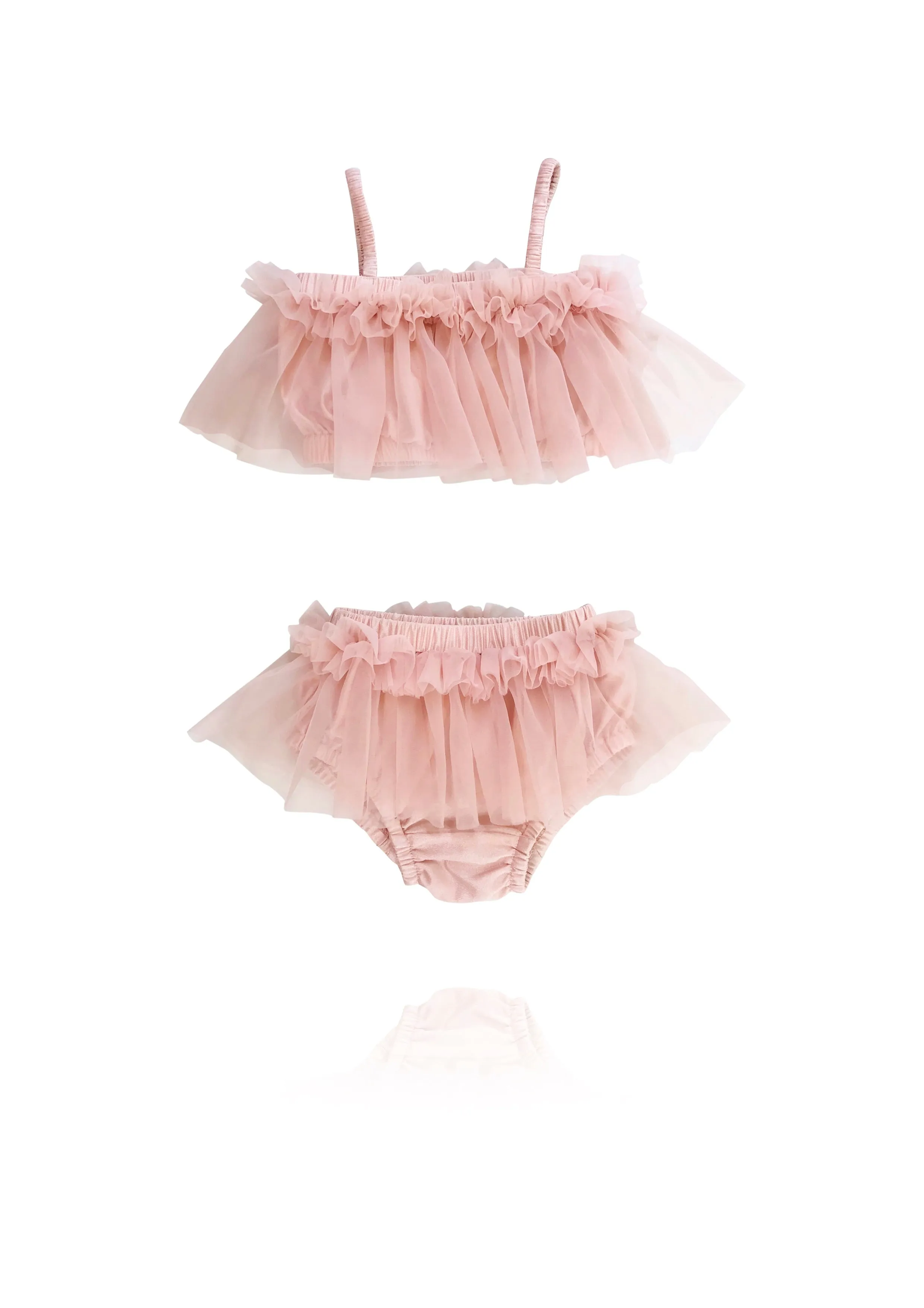 DOLLY by Le Petit Tom  BEACH BALLERINA BIKINI/ UNDERWEAR ballet pink