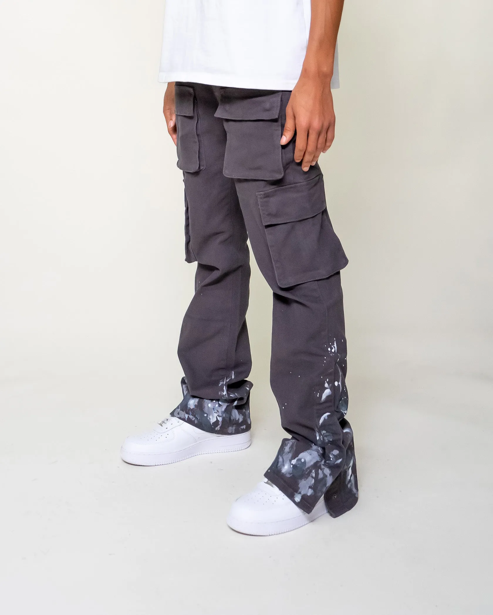 EPTM SNAP CARGO DENIM - GREY