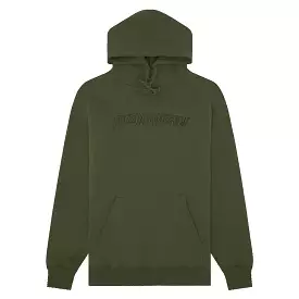 FA Outline Stamp Hoodie Olive