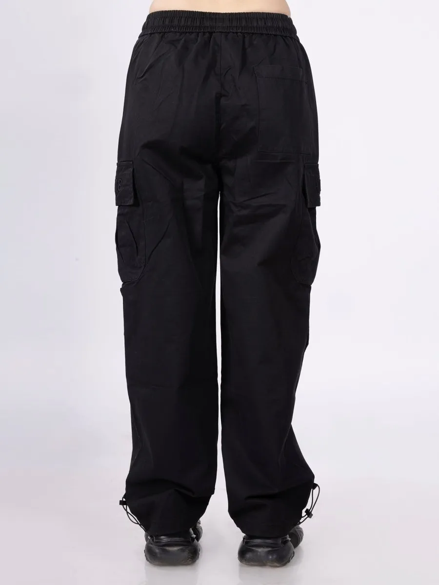 Fireflex Black Cargos [ Unisex ]