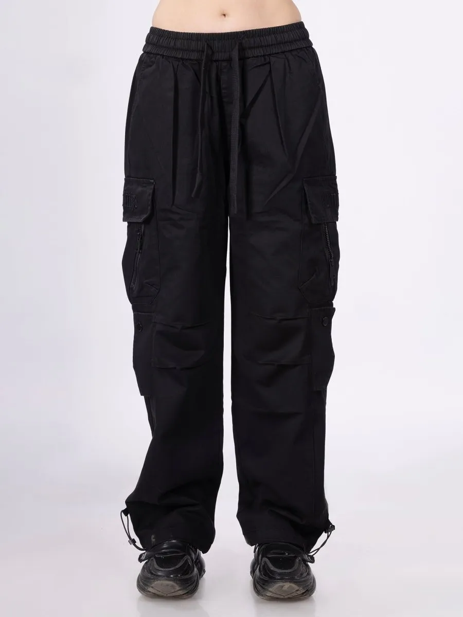 Fireflex Black Cargos [ Unisex ]