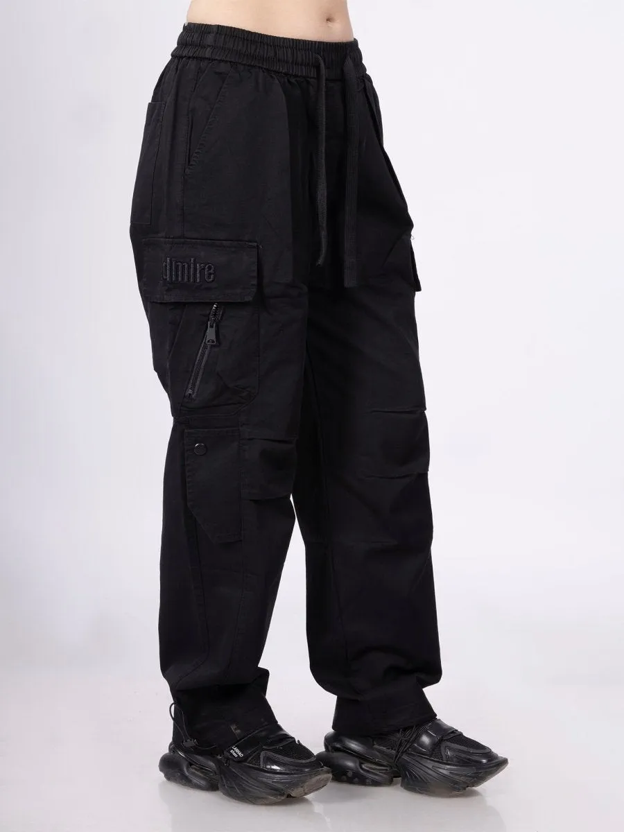 Fireflex Black Cargos [ Unisex ]