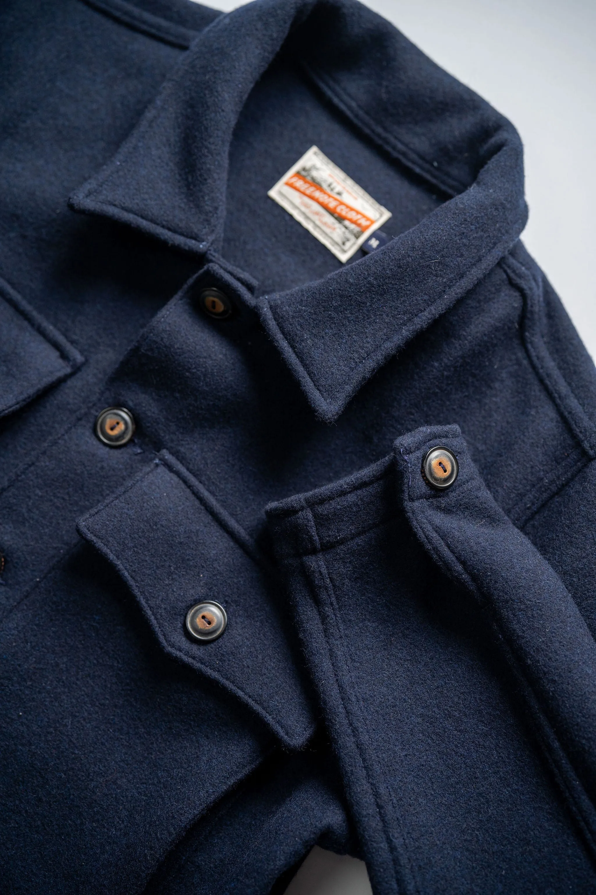 Freenote Cloth Midway Wool - Navy