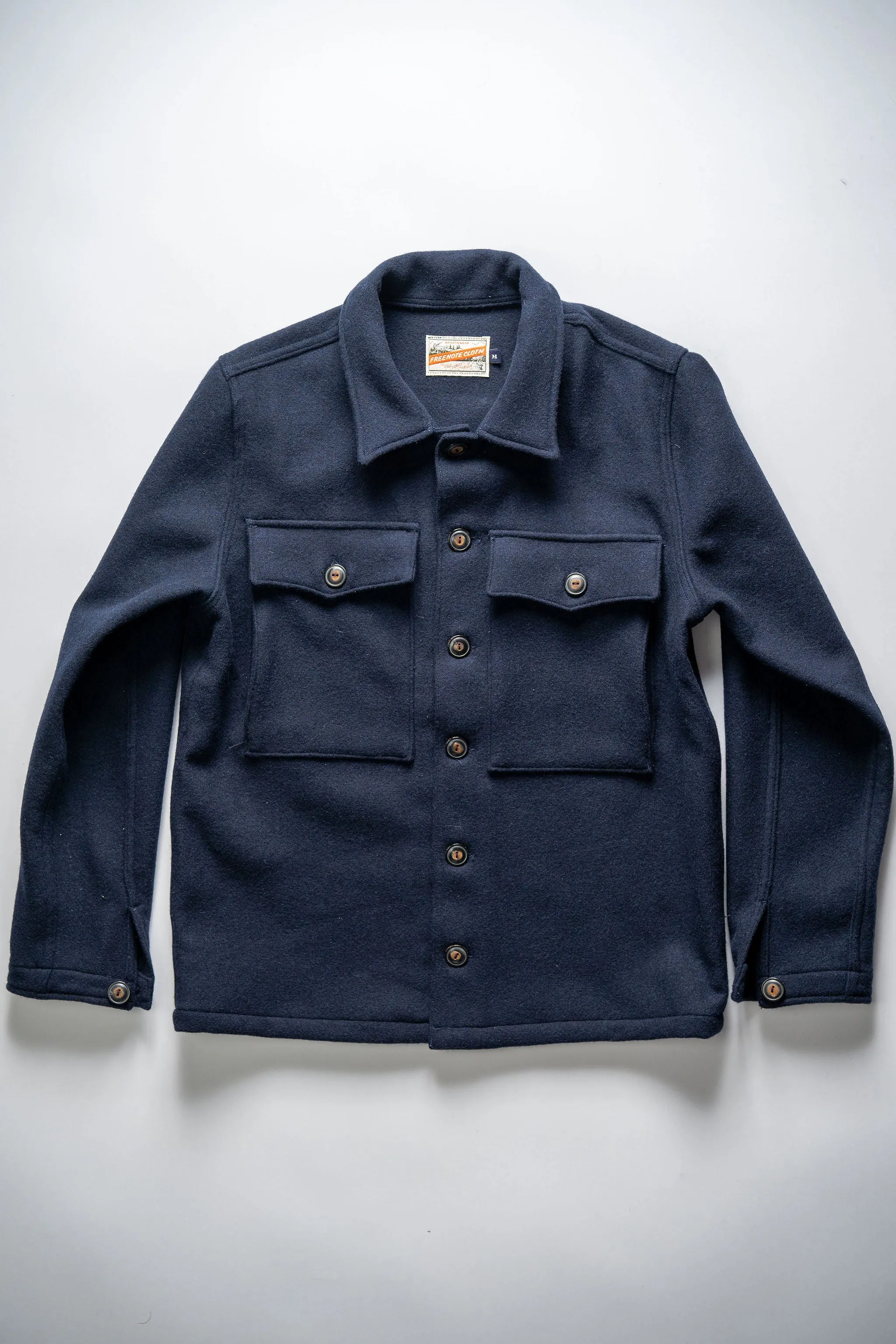 Freenote Cloth Midway Wool - Navy