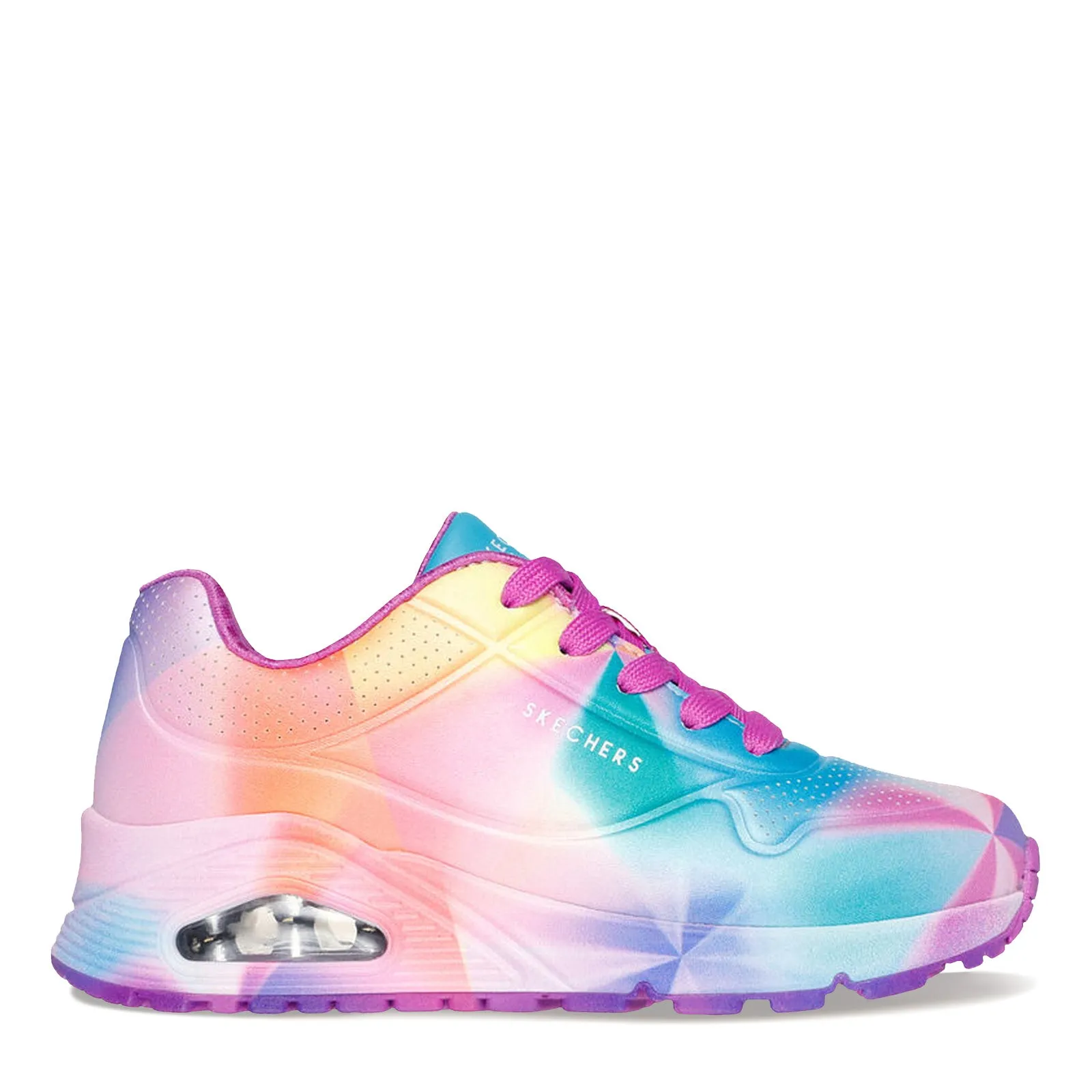 Girl's Skechers Street, Uno Gen1 - Prism Burst Sneaker – Little Kid