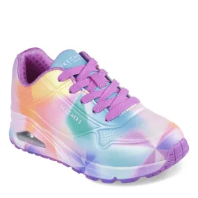 Girl's Skechers Street, Uno Gen1 - Prism Burst Sneaker – Little Kid