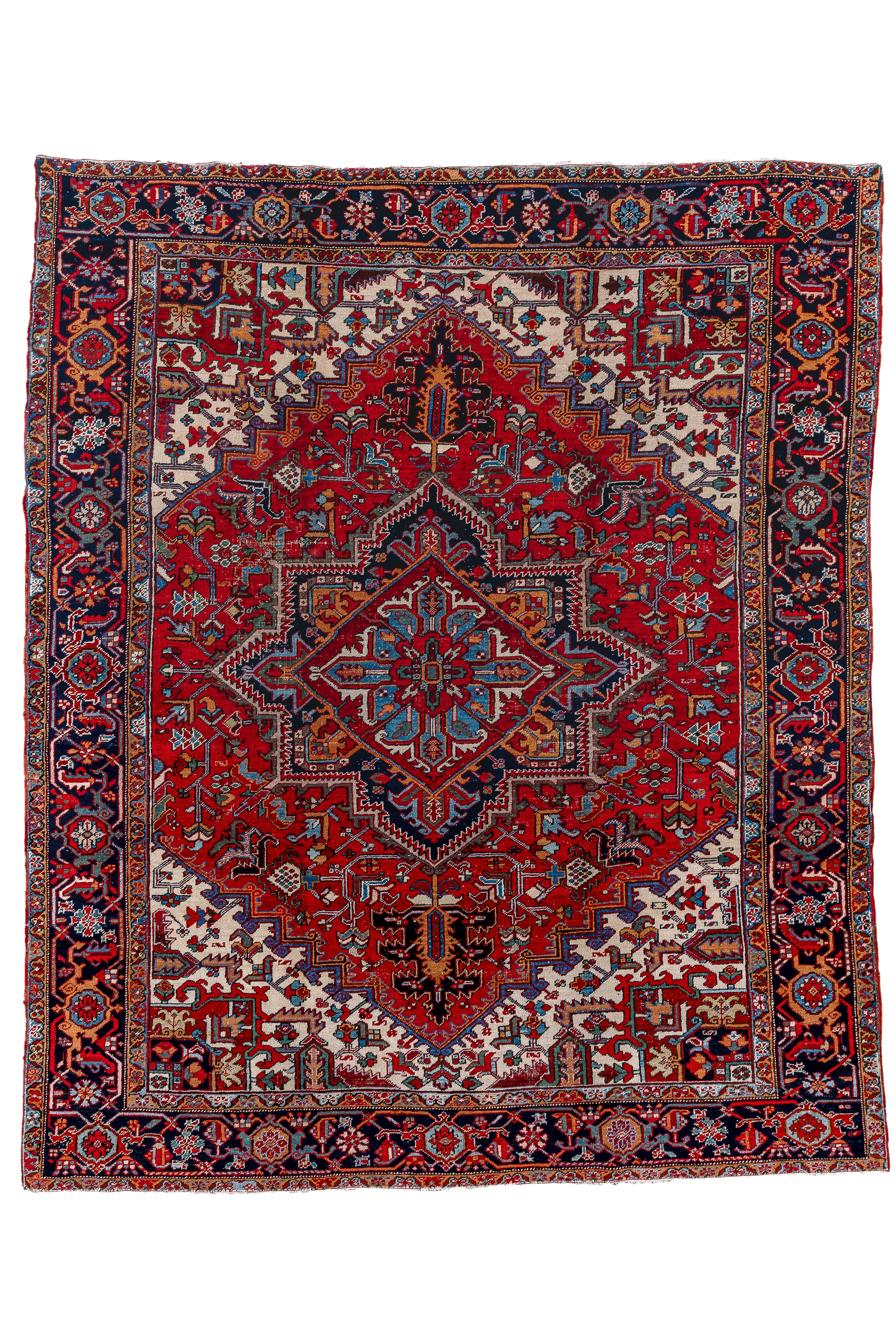 Heriz Vintage Persian Rug 10’1” x 8’5”