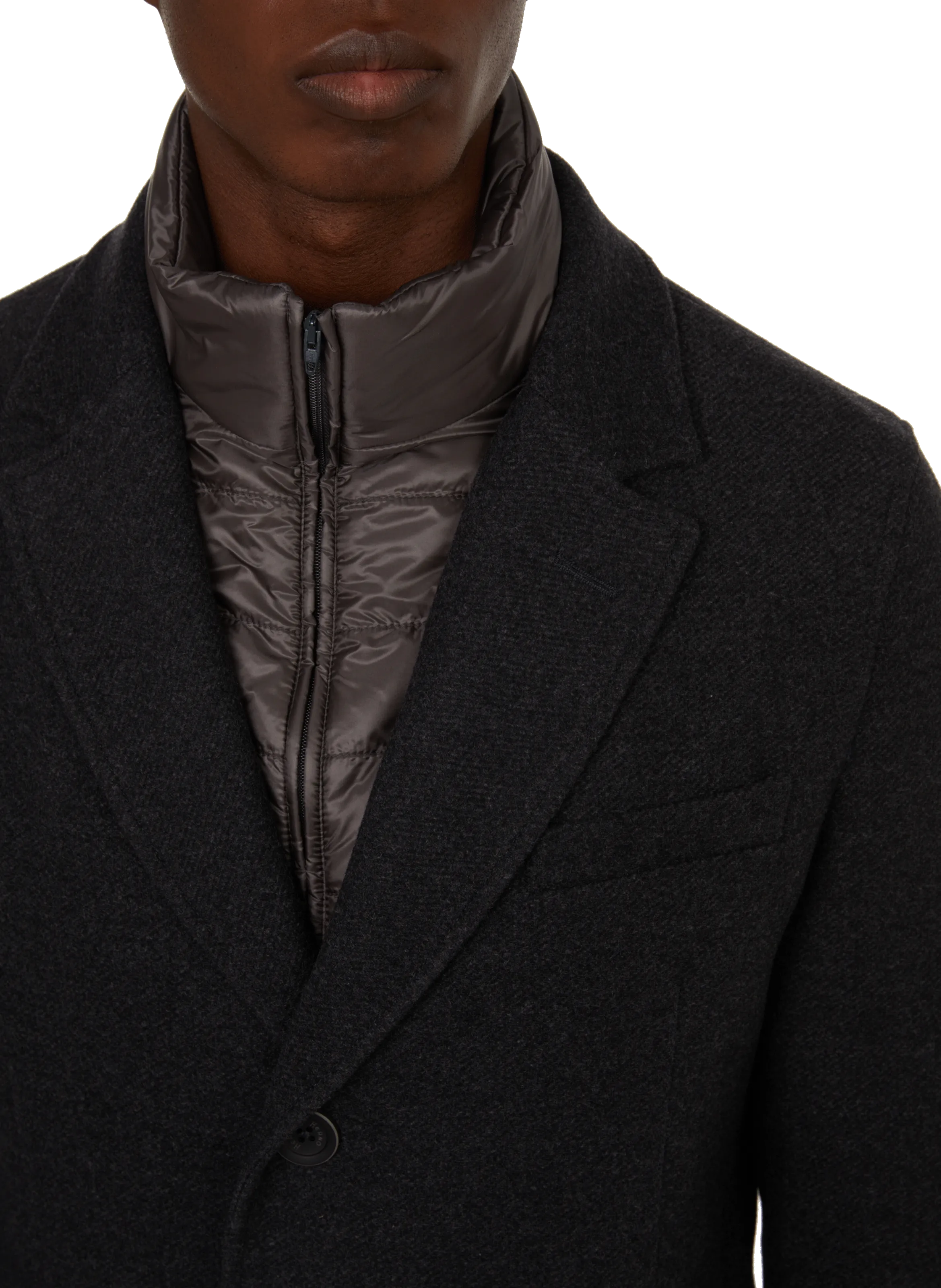 HERNO  Wool-blend coat  - Grey