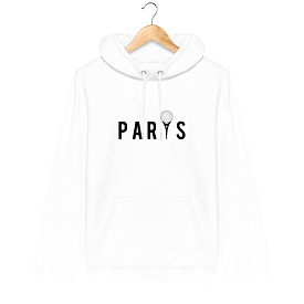 Hoodie PARIS en coton bio