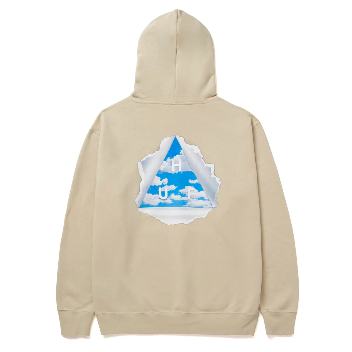 HUF Tear You A New One Hoodie Sand