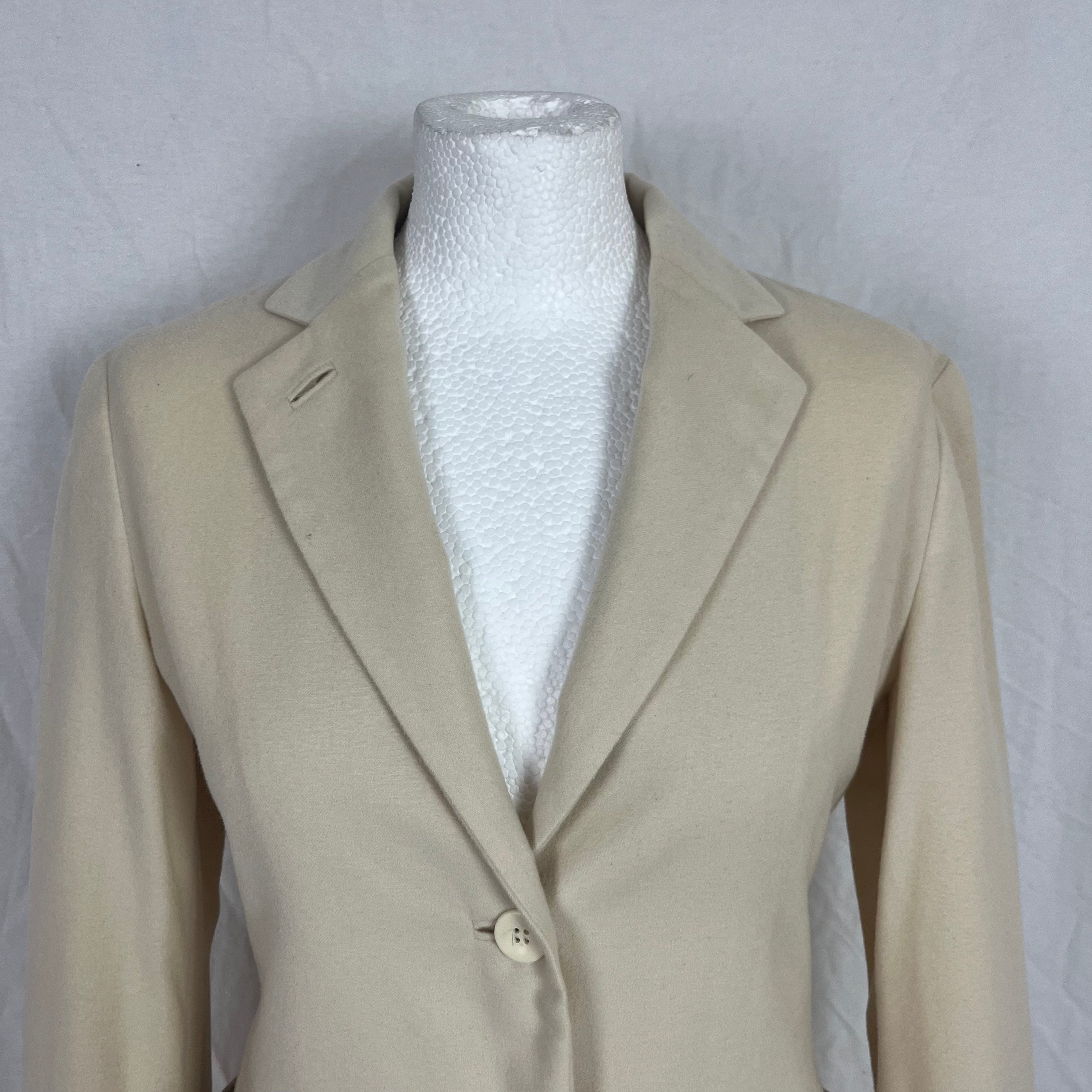 Jil Sander Vanilla Lightweight Cashmere Jacket XXS/XS