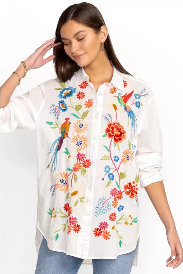 Johnny Was Marissa Relaxed Oversized Tunic