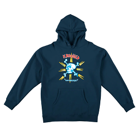 Krooked Style Hoodie Slate Blue