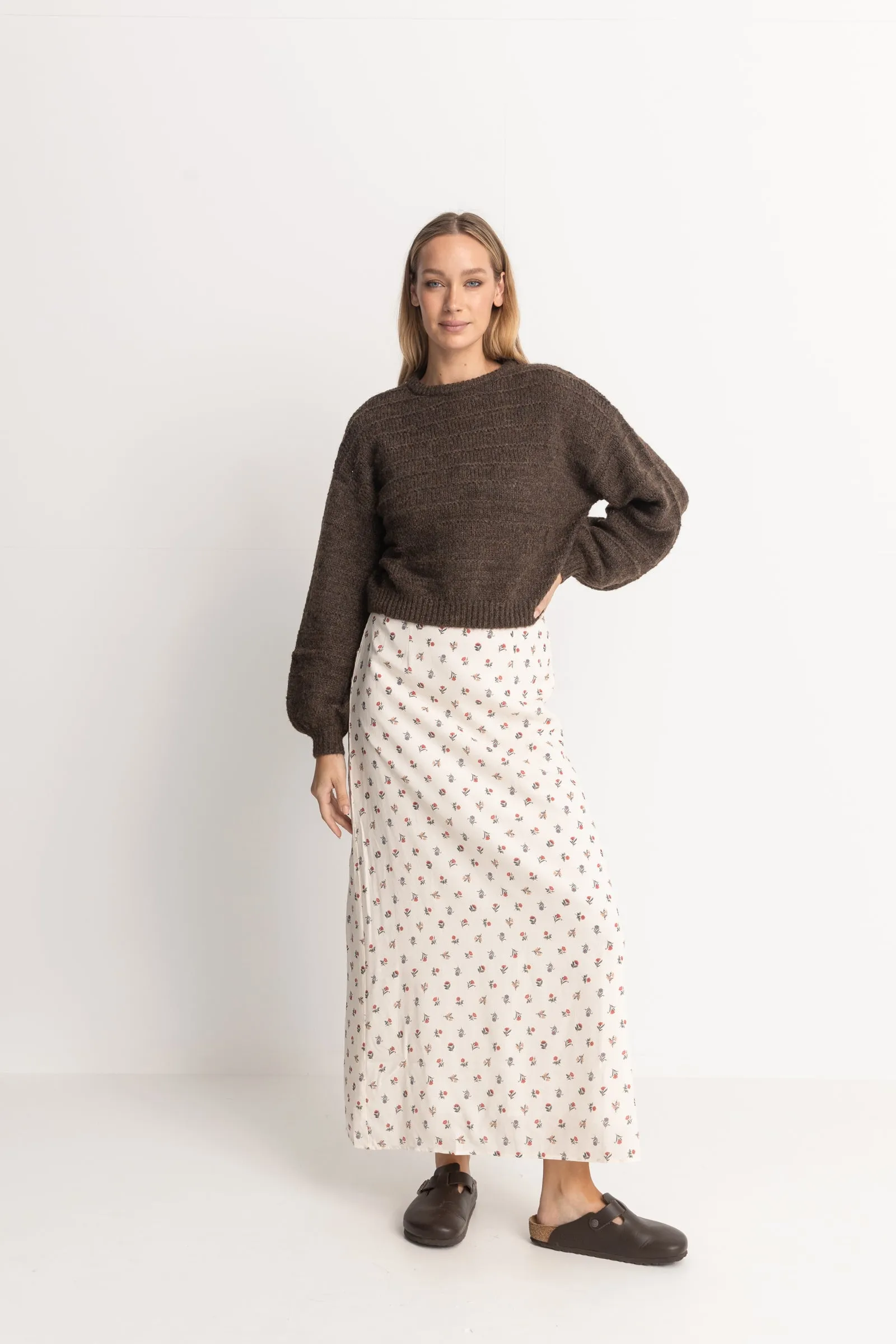 Leyton Knit Jumper Chocolate