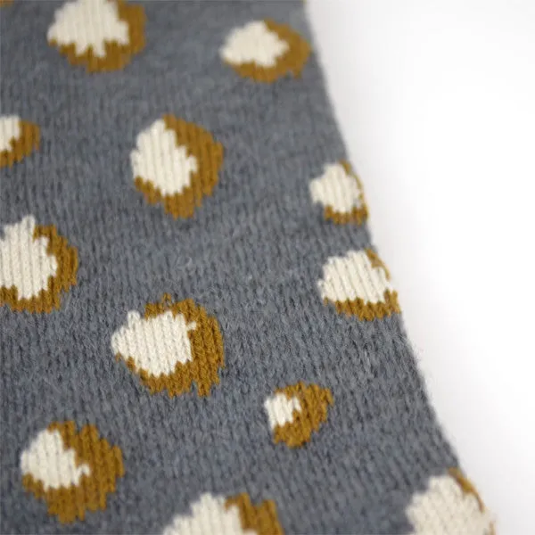 Marcomonde - Leopard Socks Nylon Blend - Grey