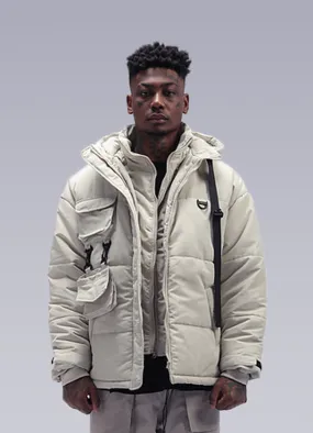 men's streetwear puffer jacket