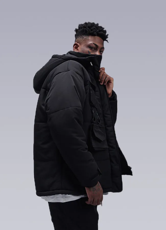 men's streetwear puffer jacket