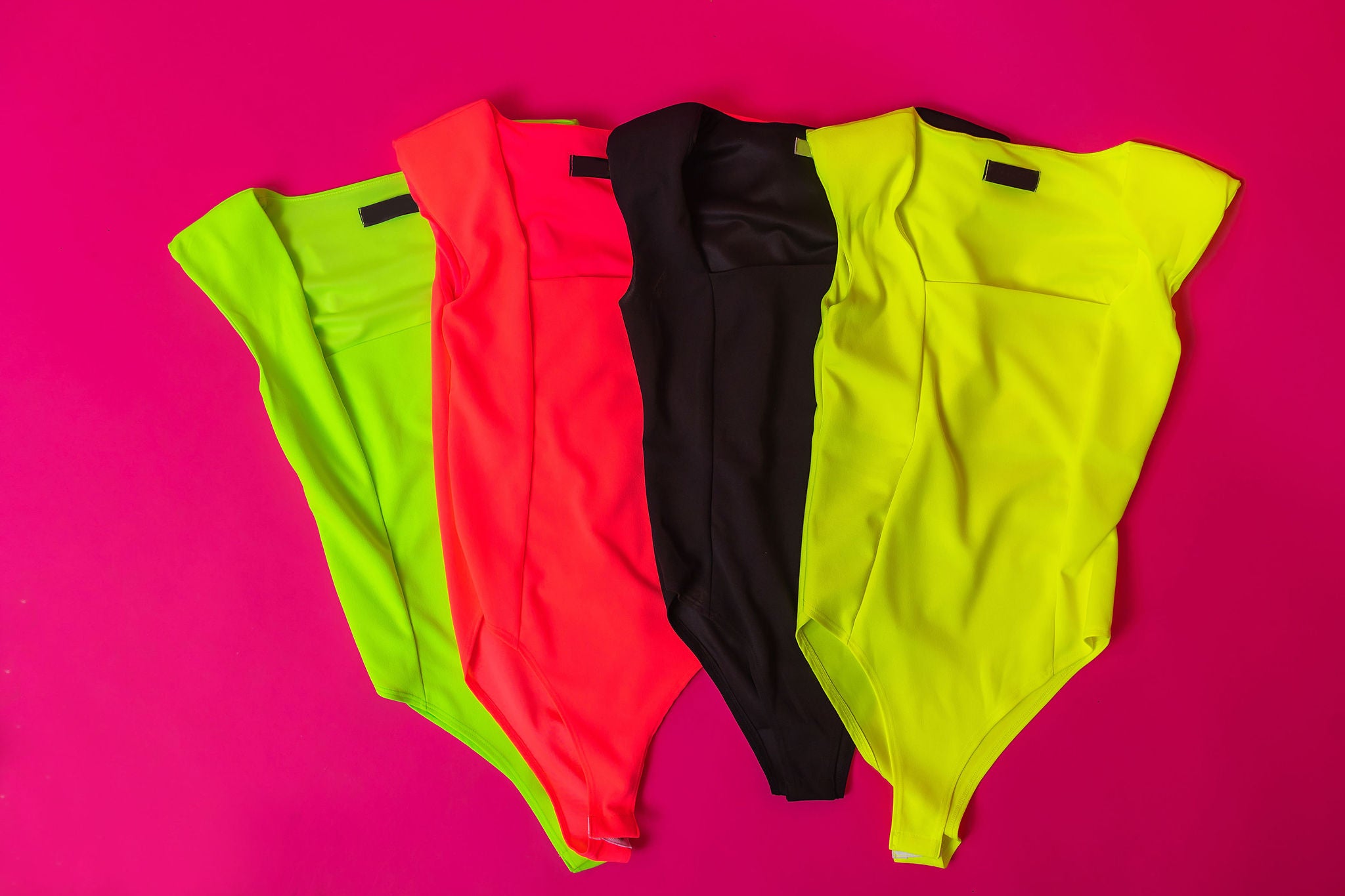 Neon Lights Bodysuit - Neon Green