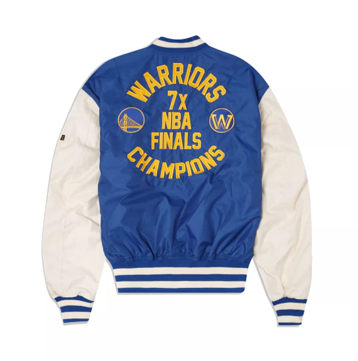 New Era x Alpha Industries MA-1 Bomber Jacket Golden State Warriors