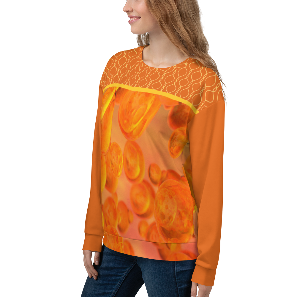 Orange Plasma Sweatshirt