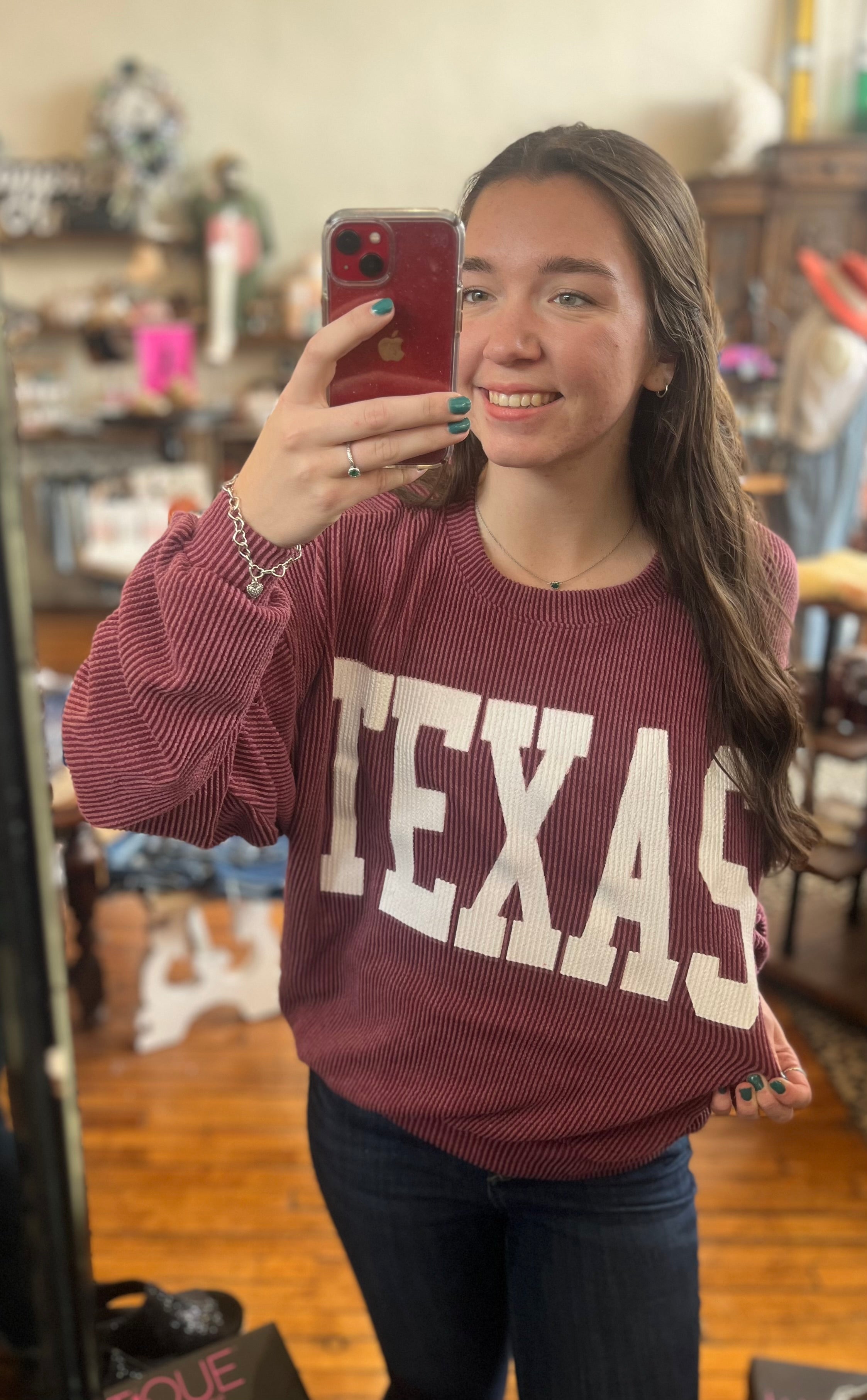 OVERSIZED TEXAS PULLOVER