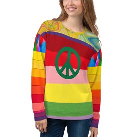 Peace Love & Rainbows Sweatshirt