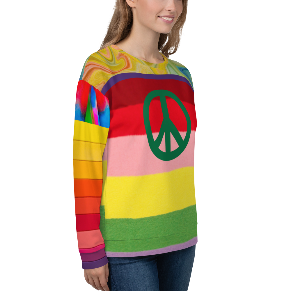 Peace Love & Rainbows Sweatshirt