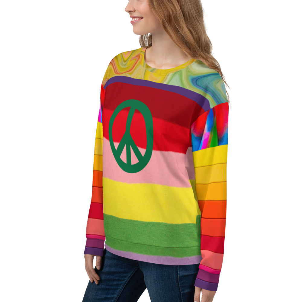 Peace Love & Rainbows Sweatshirt