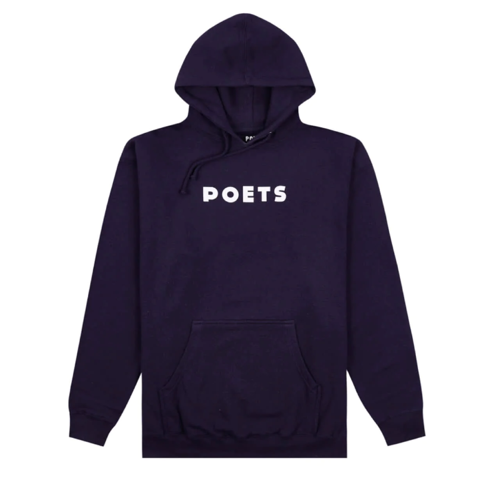 Poets Base Hoodie Navy Blue