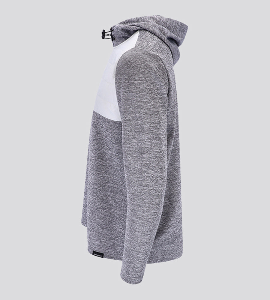 PRO TECH HYBRID HOODIE - GREY