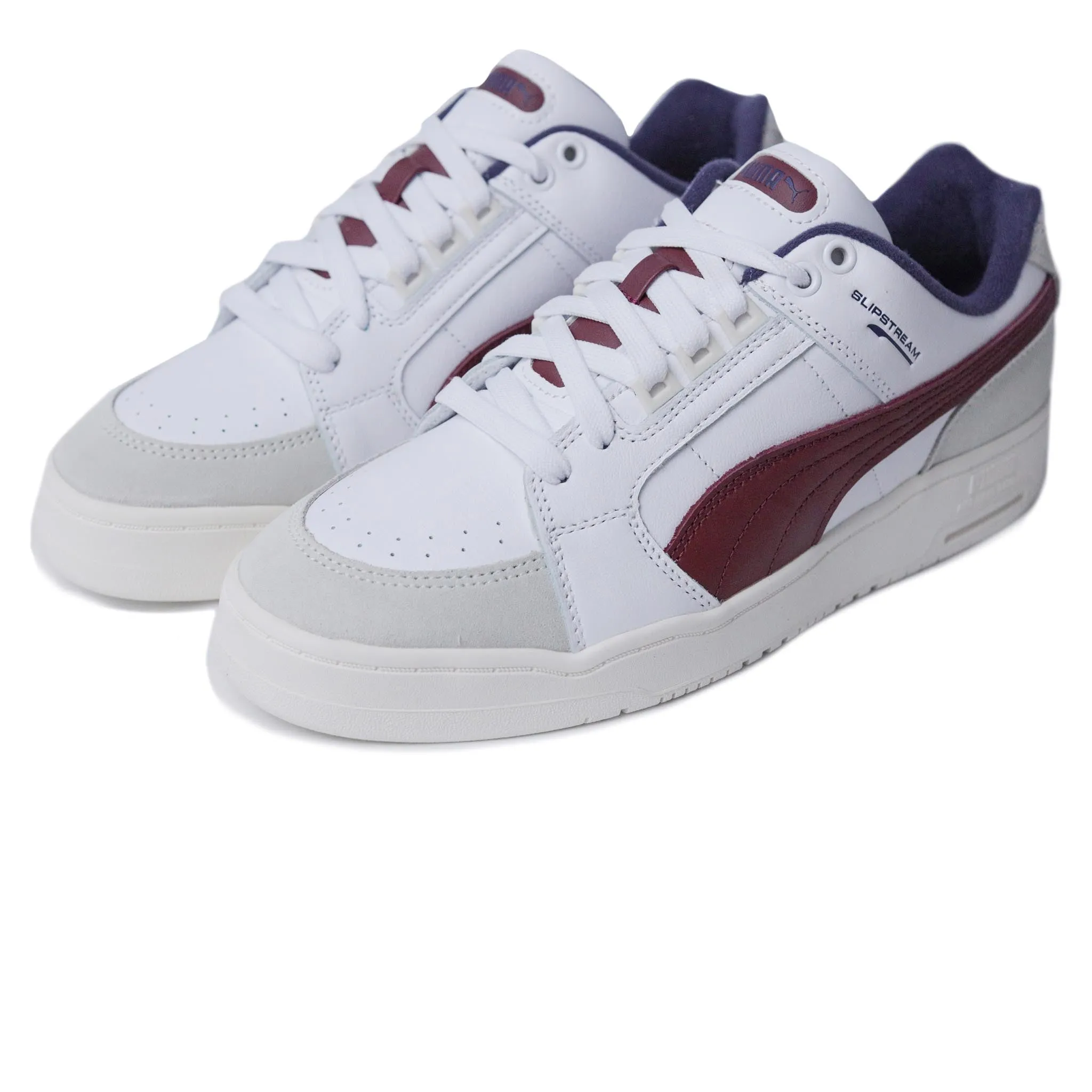 Puma Slipstream Lo Retro White/Team Regal Red