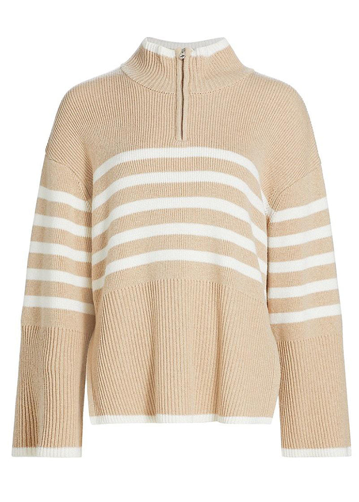 Rails Tessa Sweater - Sand Stripe