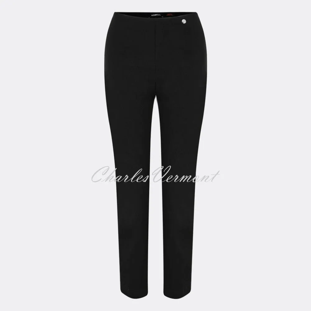 Robell Lena 09 - 7/8 Cropped Trouser 52550-5499-90 (Black)