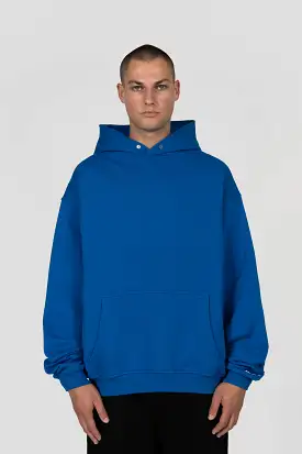 ROYAL BLUE SNAP BUTTON Hoodie