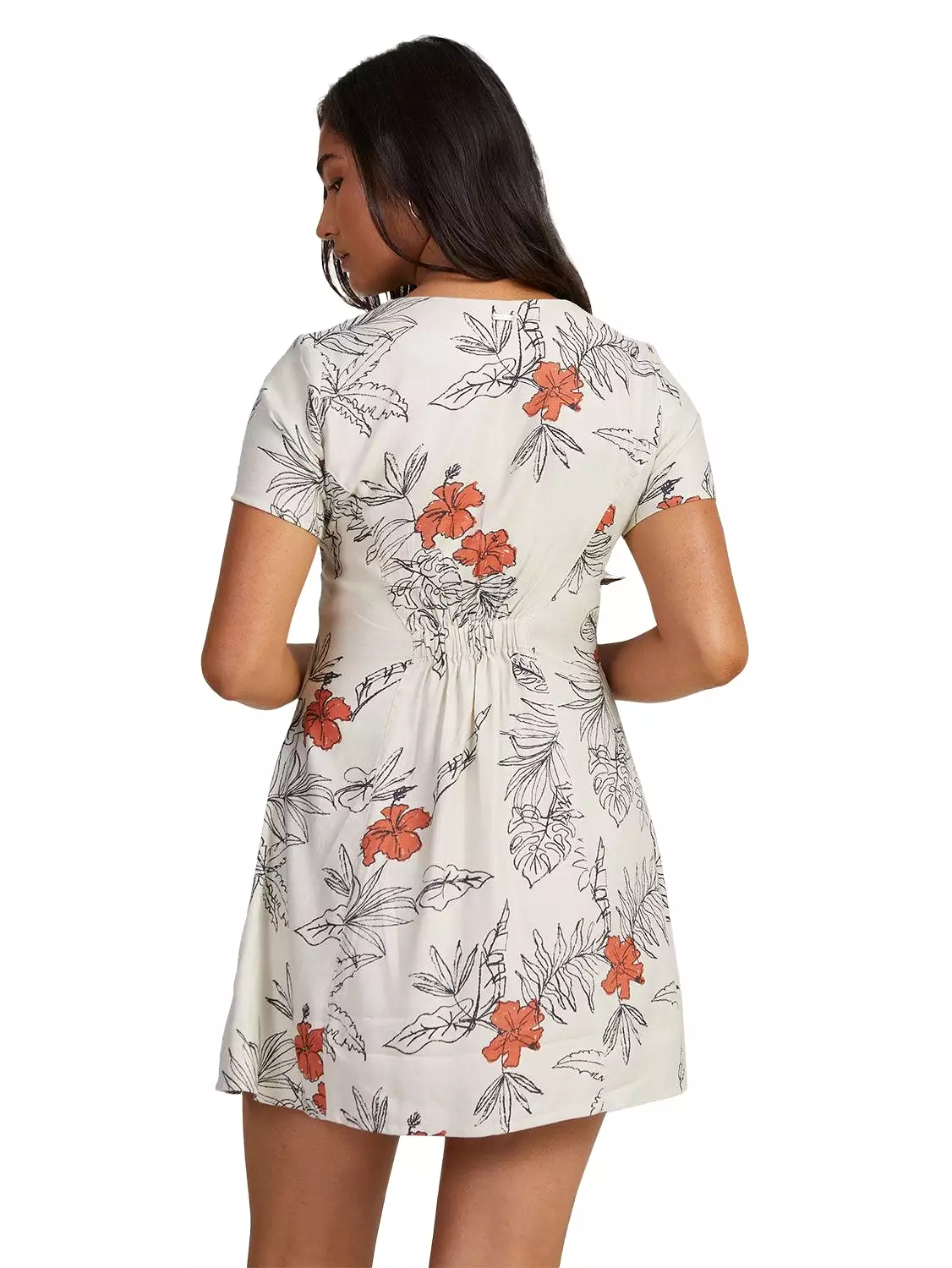 RVCA Ladies Tropicalsy Understated Dress