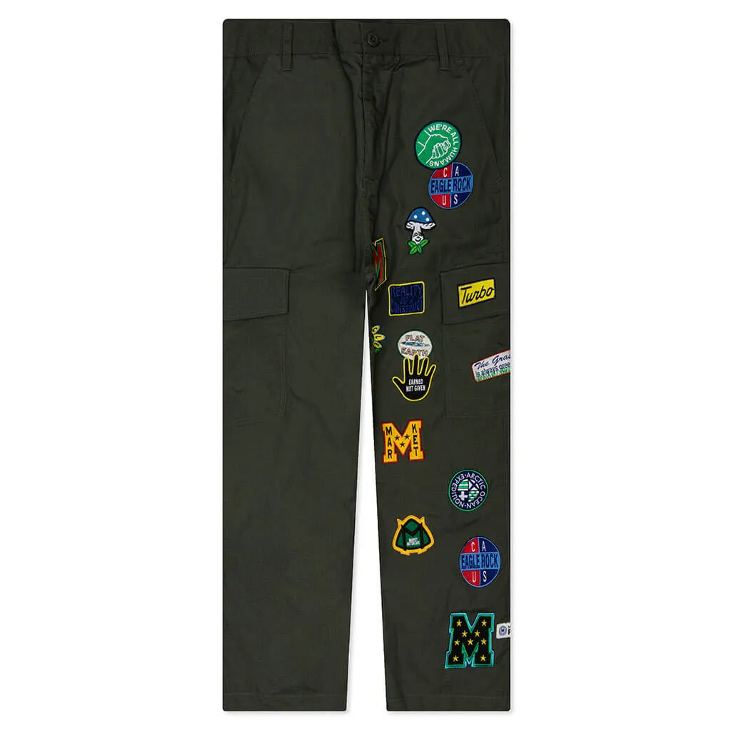 RW Patch Cargo Pant - Green