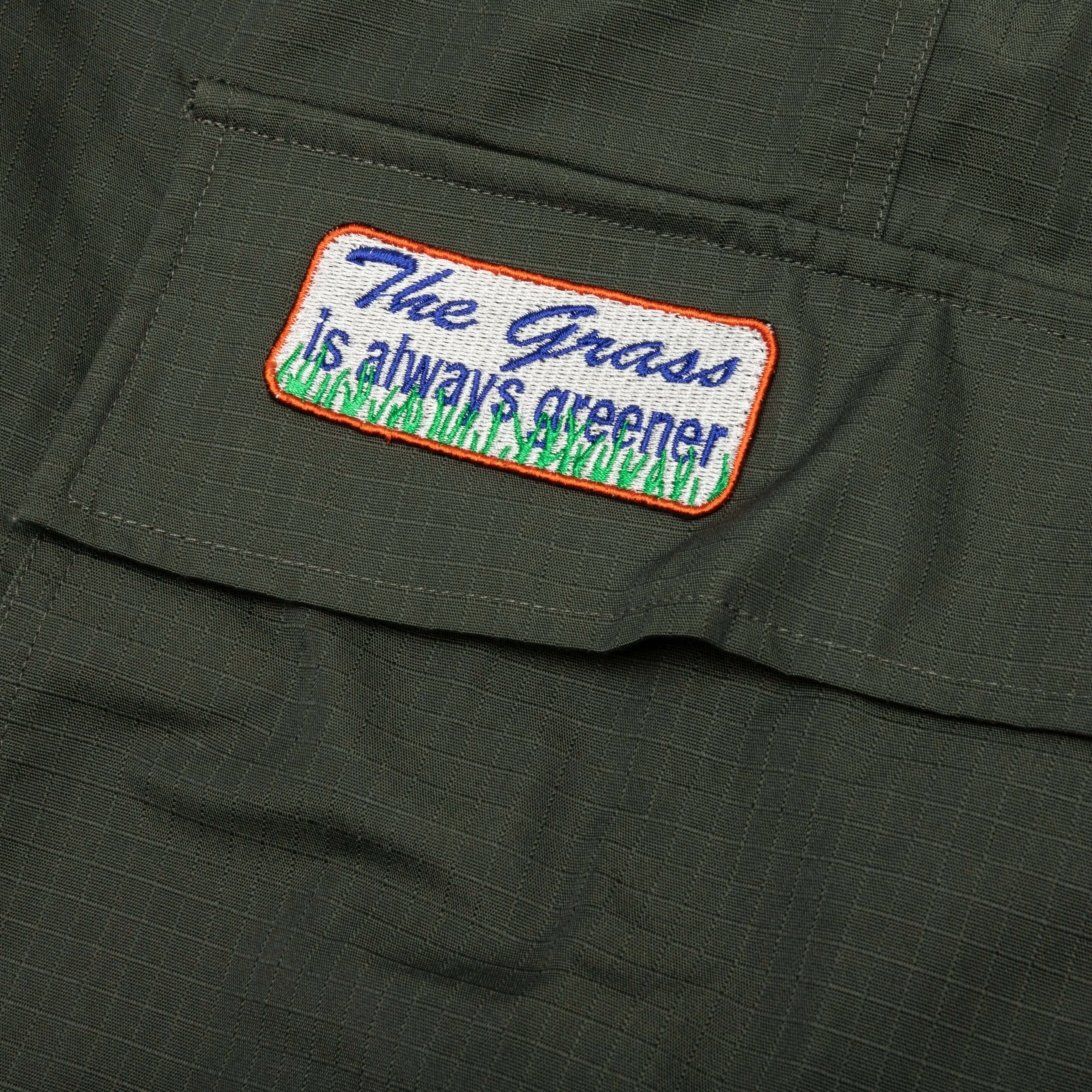 RW Patch Cargo Pant - Green