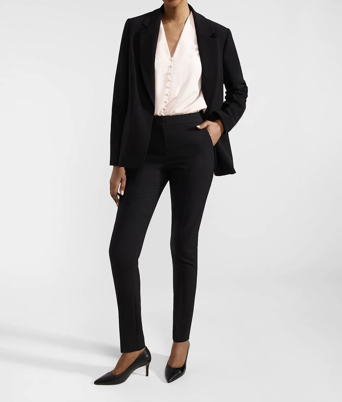 Sister Jane  |Casual Style Long Sleeves Plain Office Style Elegant Style