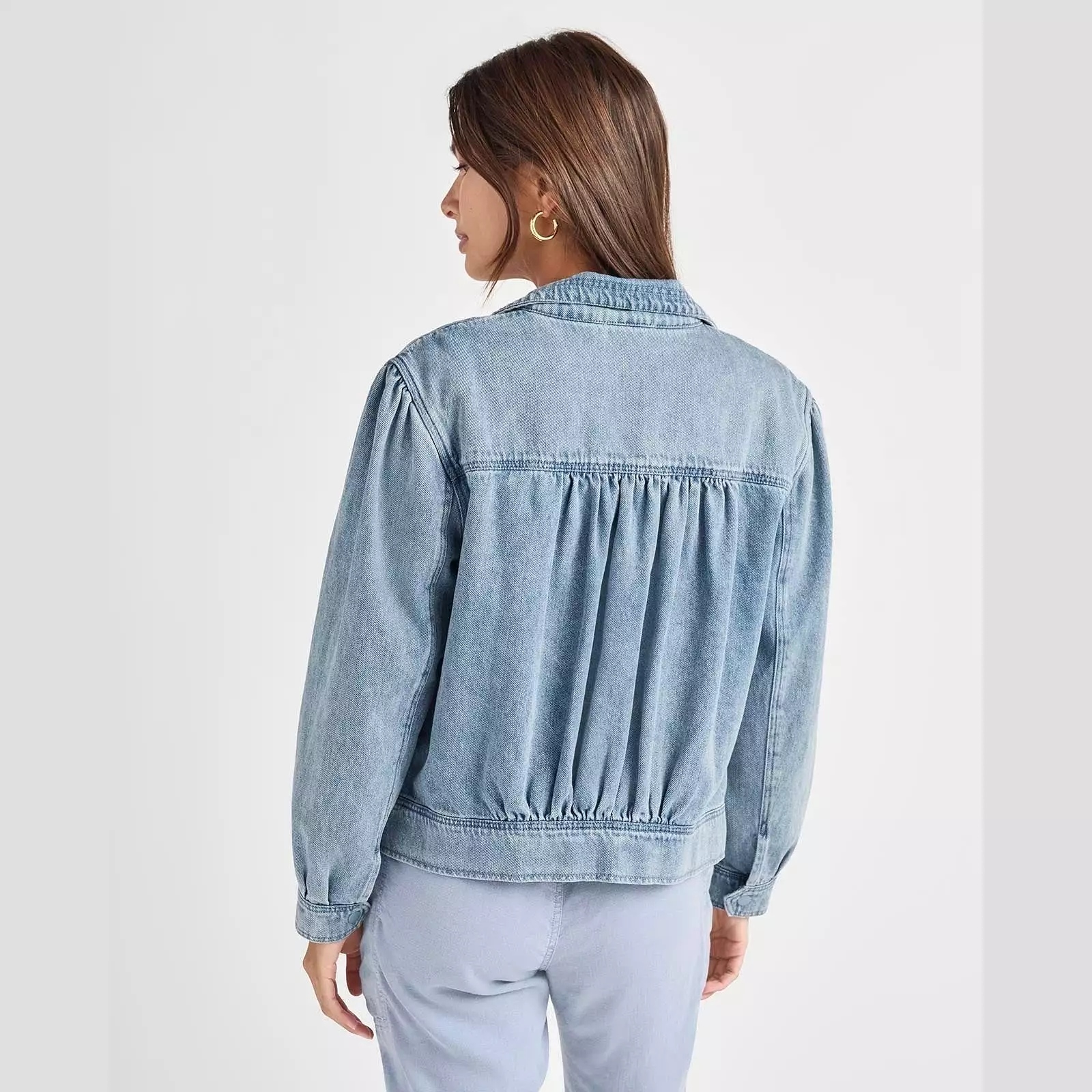 Splendid Capri Denim Cargo Pocket Jacket